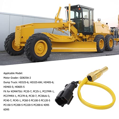 Water Temperature Sensor, Air Temperature Overrides Water Temperature Sensor 7861‑92‑3320 For Komatsu Pc200‑5 Pc100‑5 Pc120‑5 4D95 6D95 #TOP1