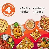 Instant Pot Vortex 6QT XL Air Fryer, 4-in-1 Functions that Crisps, Roasts, Reheats, Bakes for Quick Easy Meals, 100+ In-App Recipes, is Dishwasher-Safe, from the Makers of Instant Pot, Black