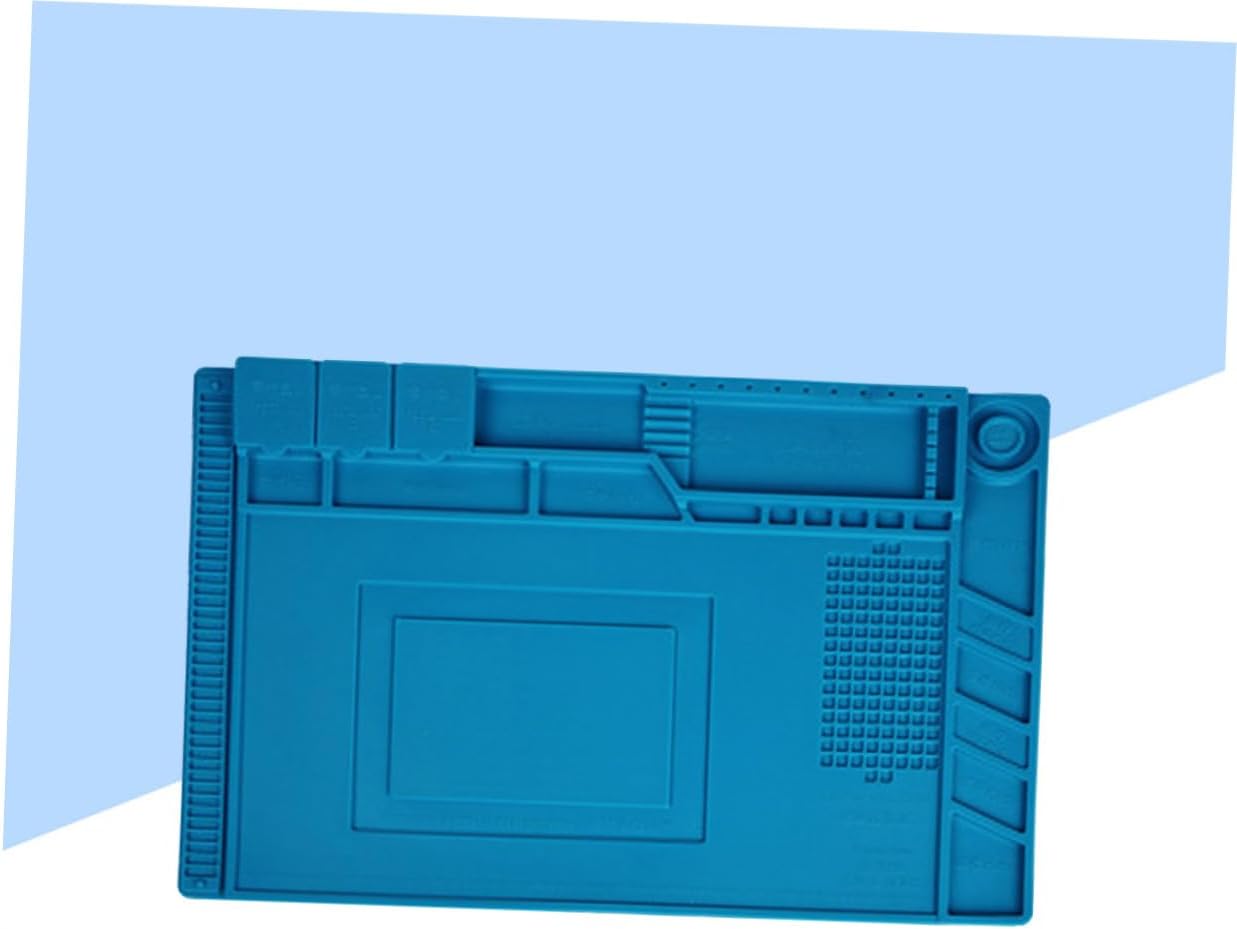 S Silicone Repair Mat for Mobile Phone Computer Maintenance Sections for Organized Electronics Repair Work