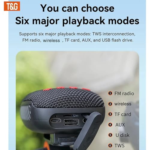 T&G Bluetooth Bike Speaker