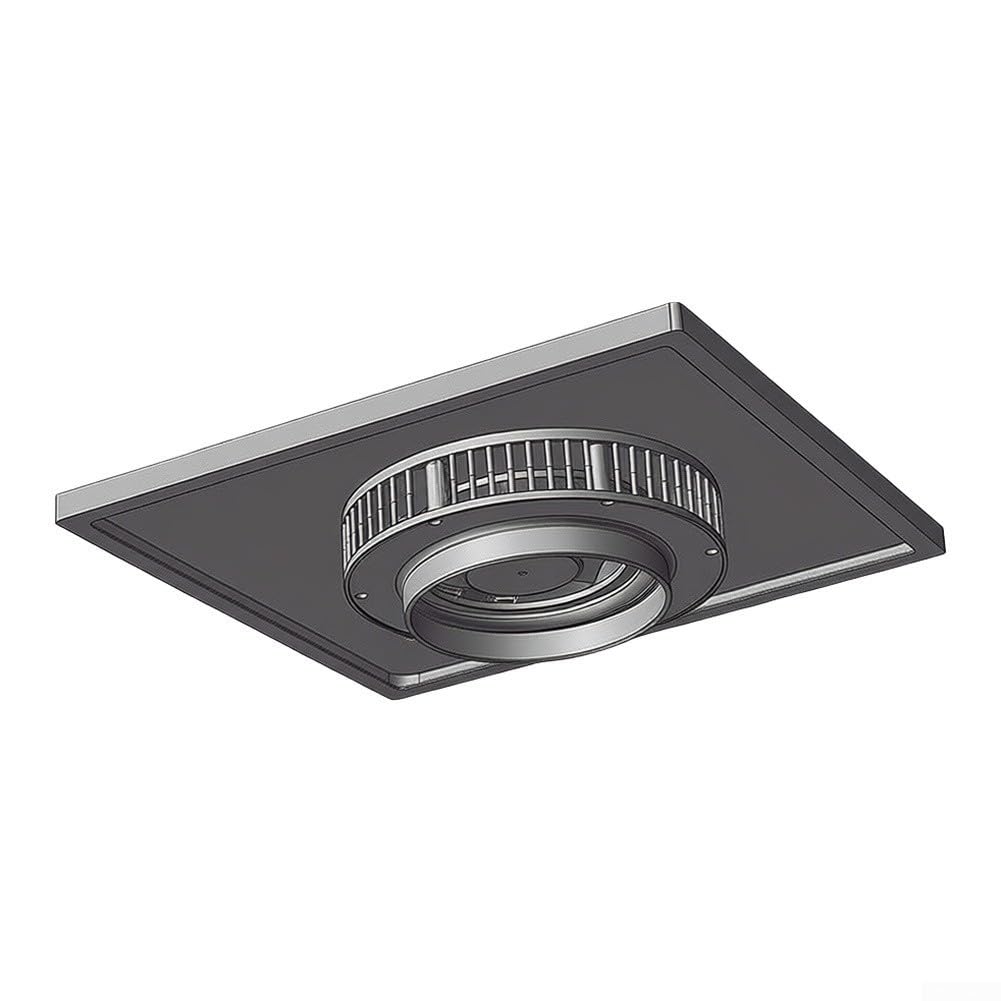 Ventola di scarico solare 12 W IP65 per serra capannoni (15 W) | 12 W di potenza, rimuove l'aria calda, fornisce aria fresca, ideale per serre, capannoni, pollaio