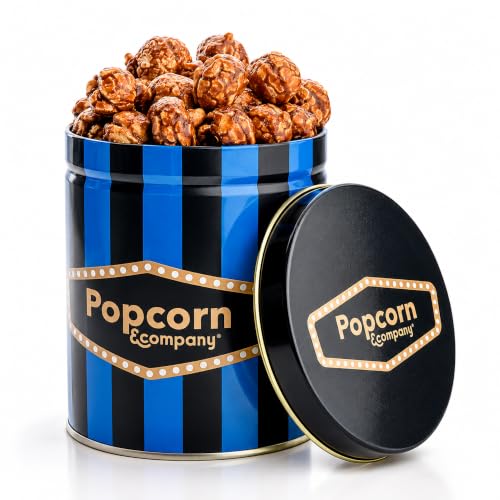 Image of Popcorn & Company Choco Caramel Gourmet Popcorn, Tin 130g