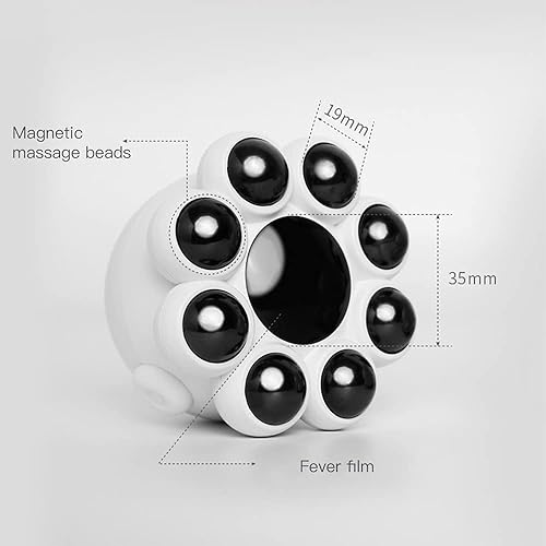 Miniatura 5 de Masajeador de cuello con calor, masajeador de espalda de mano, potente masaje de tejido profundo para hombros, piernas, pies, músculos, masajeadores