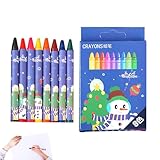 Design délicat : les pastels sont conçus avec une forme ergonomique et délicate sur les mains des enfants, permettant de dessiner confortablement pendant des périodes prolongées sans fatigue. Ce design améliore la concentration sur les tâches créatives pendant le jeu ou les cours en classe, grâce à sa formulation sûre et équilibrée, appréciée des parents pour une utilisation quotidienne sûre et agréable, qui stimule l'expression artistique sans effort et avec une fluidité maximale de mouvement.