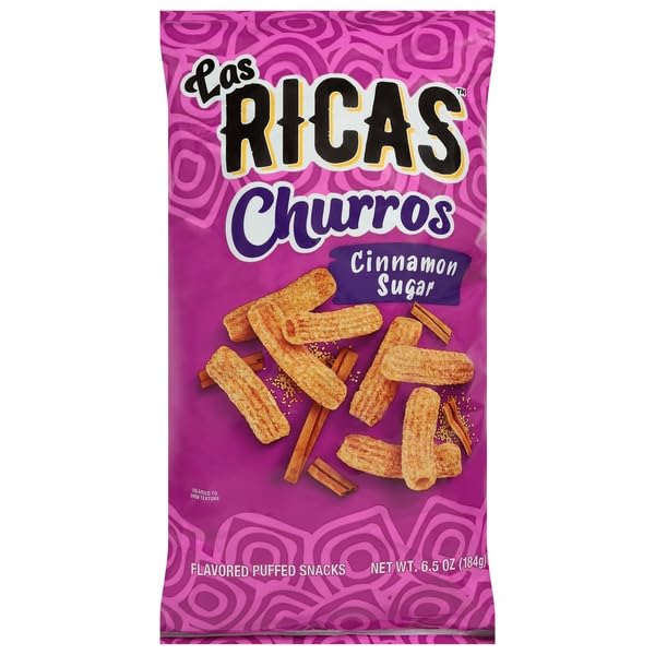 Las Ricas, Churros Cinnamon Sugar Snacks