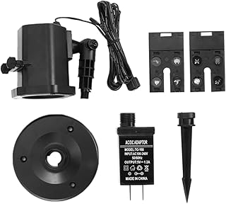 DOITOOL 1 Conjunto De Luzes De Projetor De Natal Dia Das Bruxas Projetor De Luz De Água Luzes De Projetor De Floco De Neve Lâmpadas De Projeção Projetor De Natal Ao Ar Livre