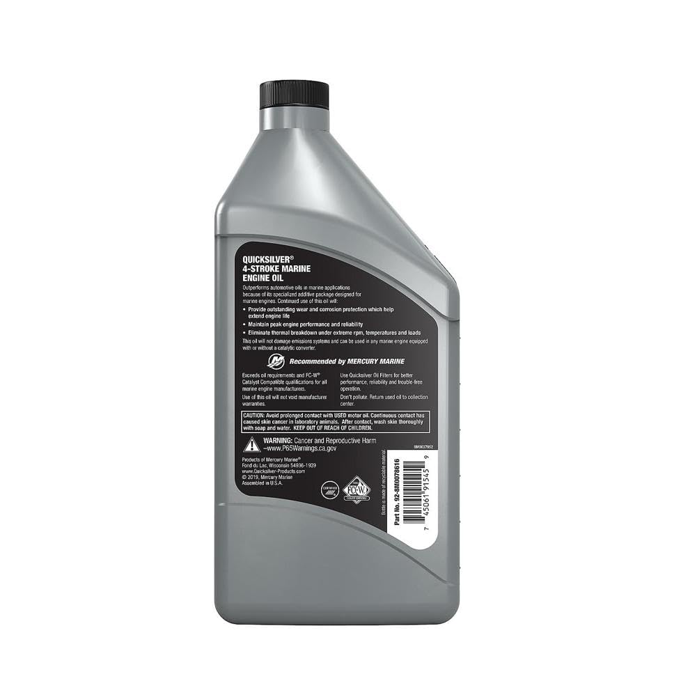 Snapklik.com : Quicksilver 10W-30 Marine Engine Oil