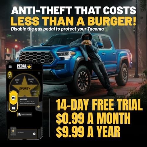 Image of PEDAL COMMANDER for Toyota Tacoma 2024-2026 Throttle Response Controller - Plug-and-Play App Control, 36 Performance Settings 4 Modes, Anti-Theft - Throttle Controller Parts - Tacoma TRD Parts