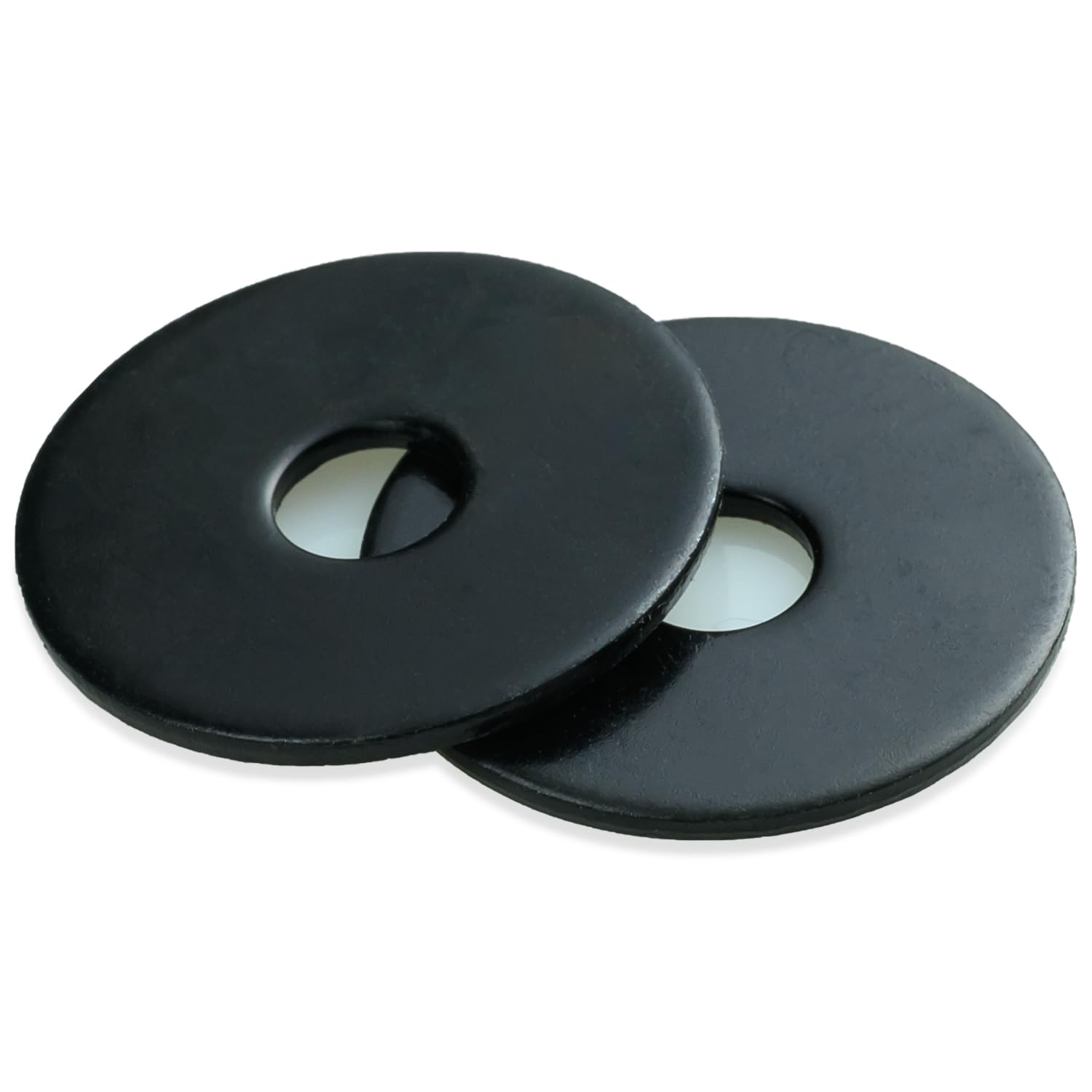1/4 x 1 Inch 18-8(304) Stainless Steel Fender Washers, Black Zinc
