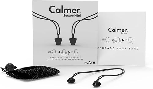 Miniatura 3 de Flare Calmer Secure Mini - Alternativa de tapones pequeños para los oídos, reduce los ruidos molestos sin bloquear el sonido, silicona flexible