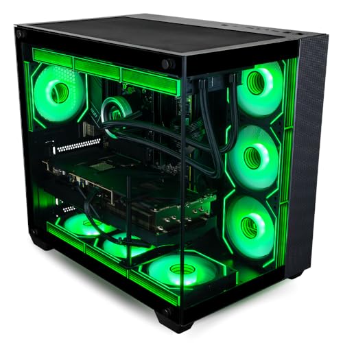 Image of Panorama XL RTX 5080, Intel 24-Core Ultra 9 285K Processor, 32GB DDR5 RAM, 2TB Gen4 NVMe SSD, Liquid Cooled Gaming Desktop w /Windows 11 Pro, 3-Year Warranty, RGB Keyboard+Mouse, Internal Wi-Fi 6E