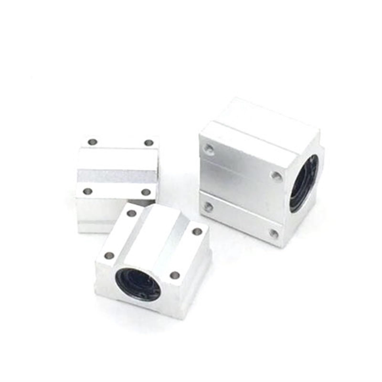 rail linéaire 4 pièces bloc de glissière de roulement linéaire SCS16UU douille de bloc de glissière 16mm rail de guidage d'arbre linéaire roulements à billes bloc de glissière guide à glissière
