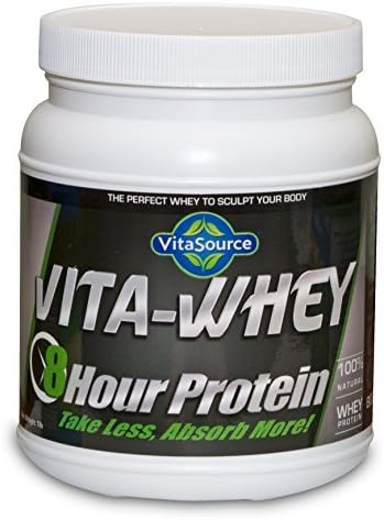 Vita-Whey Protein Isolate - Pure Whey Isolate Protein - No Fillers: Lactose Free, Non GMO Whey Isolate Protein - No Hormones or Antibiotics by VitaSource