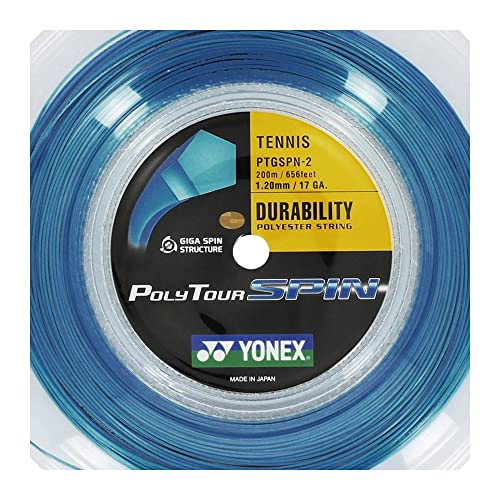 Corda Raquete Tênis Poly Tour Spin 17 1.20mm 200M