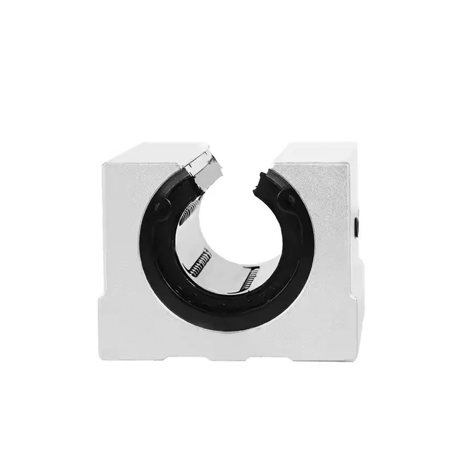 Bloc en Aluminium SBR16UU, roulement à Billes à Mouvement linéaire de 16mm, Bloc Coulissant Assorti à l'utilisation du Rail de Guidage linéaire SBR16, pièces CNC, 4 pièces