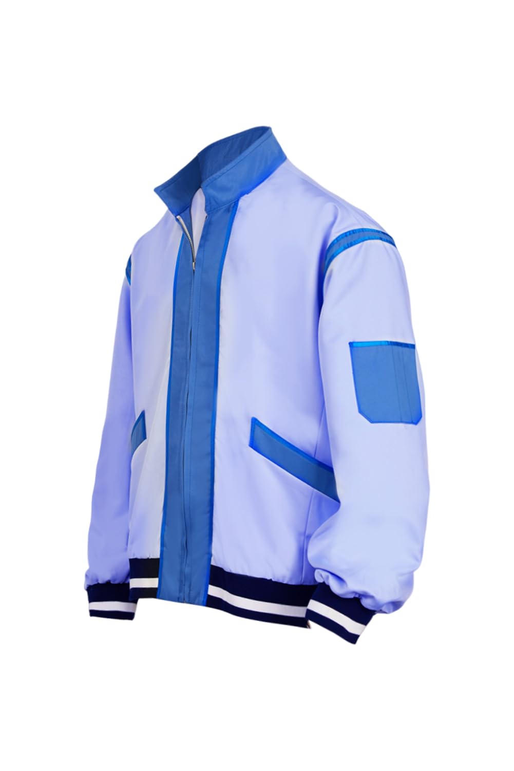 Wilbur Disfraz de policía para hombre, cosplay, uniforme, Halloween, carnaval, abrigo, chaqueta, azul, para adultos