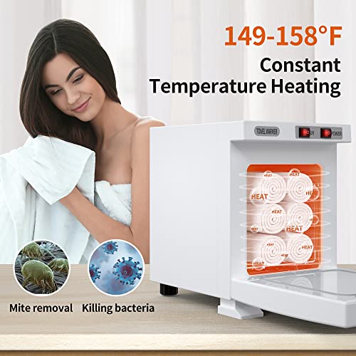 Asiakarn Small Towel Warmer, Hot Towel Warmers Spa, 5L Professional Mini Towel Warmer, Black, Towel Warmer For Facials, White-5L. #TOP3