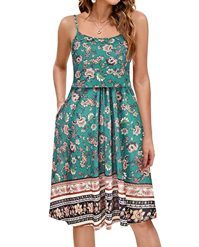 Qnursma Women's Floral Nursing Dress, Sleeveless Maternity Summer Dresses for Breastfeeding Latched Mama — view 2