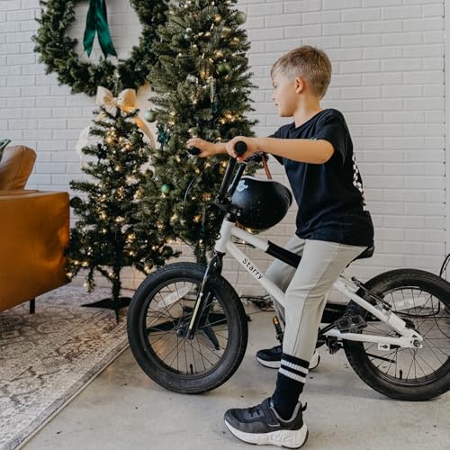 Image of 12 14 16 18 Inch Kids Bike BMX Style Bicycle with Training Wheels Coaster Brake for 2-10 Years Old Toddlers Boys Girls Multiple Colors