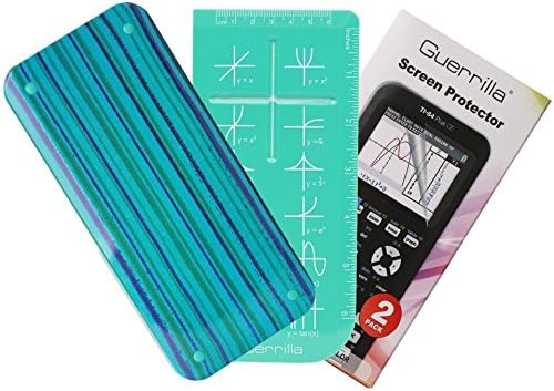 Miniatura 2 de Guerrilla TI84CEBLUESTRIPE - Calculadora gráfica, rayas azules