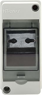 Milageto Caixa de proteção de distribuição, caixa de junção elétrica, caixa de disjuntor IP65 à prova d'água, para casa