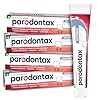 Parodontax Dentifricio Whitening, Effetto Sbiancante*, per Gengive Sane e denti Forti, Uso Quotidiano, Gusto migliorato, 4x75ml