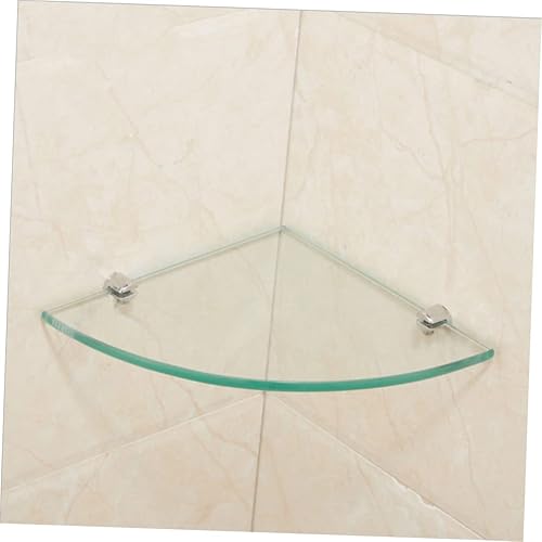 Miniatura 4 de Estante de esquina de baño, 2 piezas, estante de esquina montado en la pared, estantes flotantes montados en la pared, estante de esquina de madera,