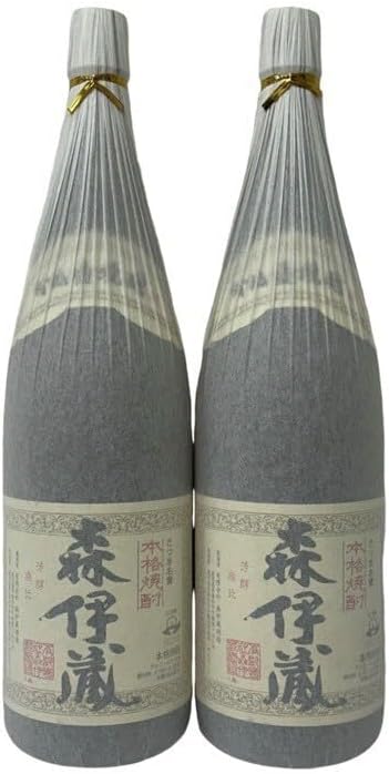 焼酎 まとめ2本 森伊蔵 1800ml 25度 森伊蔵酒造 未開栓品 42504K204