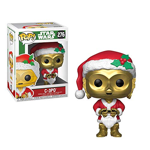Funko Pop Star Wars: Holiday - Santa C-3Po Collectible Figure, Multicolor #TOP2