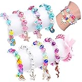Perfekte Geschenke für Kinder: Die Größe des Perlenarmband beträgt ca. cm, ist bequem und elastisch und für die meisten Mädchen geeignet. Ideale Geschenke für Ihre Tochter, Nichte, Enkelin, Schwester oder Freunde an Geburtstag, Neujahr, Ostern, Weihnachten, Erntedankfest, Abschlussfeier und so weiter.