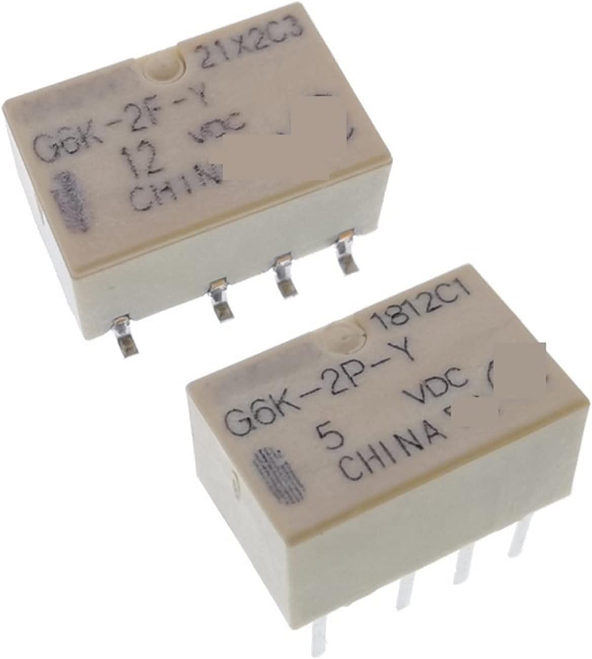 50Pcs G6K G6K-2P-Y G6K-2F-Y 3V 5V 12V 24V DIP8 SMD8 G6K-2P-3 G6K-2P-Y-5 G6K-2P-Y-12 G6K-2P-Y-24(G6K-2F-Y 3V SMD)