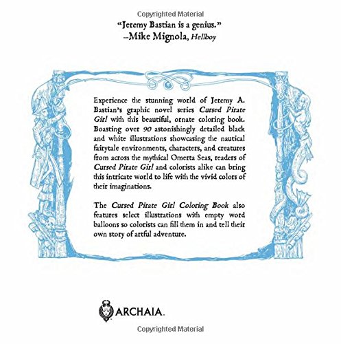 Snapklik.com : Cursed Pirate Girl Coloring Book