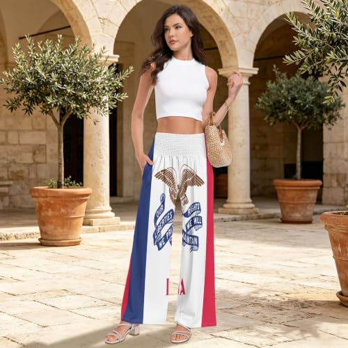 Pantalon Palazzo extensible Iowa coupe stretch ample anti-compression - 5