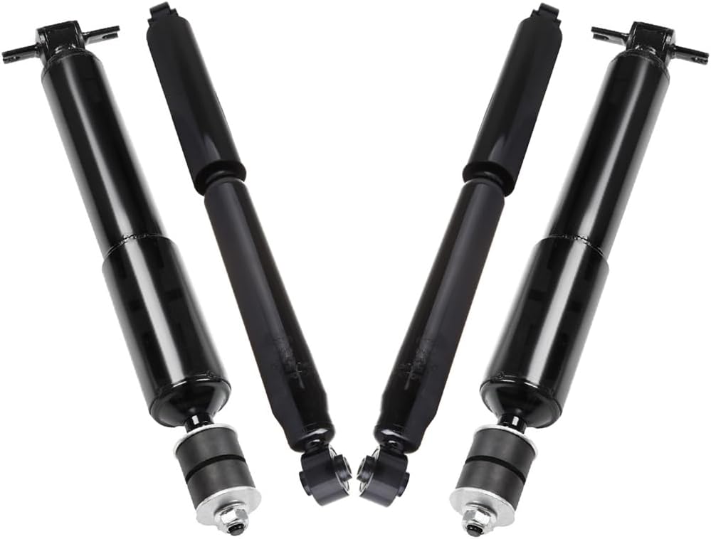 Front Rear Shocks Struts (4Pcs) Abrillvt Struts Shock Absorbers Fits 2002-2008 for Dodge Ram 1500 with 37207 37206 344385 344398 Auto Shocks Sets