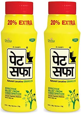 PET SAFFA 120g X 2 - 100% NATURAL LAXATIVE GRANULES HEALTH SUPPLEMENT