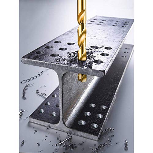 kwb Titan HSS Metallbohrer Ø 1,5 mm mit speziellem Spitzenanschliff, langer Standzeit und hoher Schnittgeschwindigkeit beim Bohren mit… – Ansicht 3