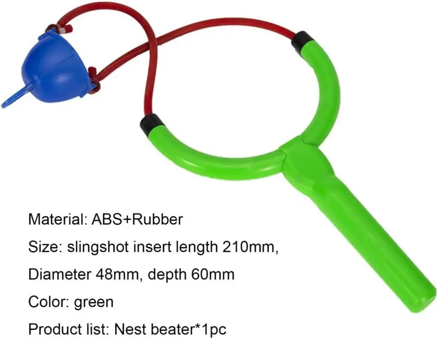Fishing Bait Slingshot Catapult 10Pcs 21cm Fishing Thrower Europe Style Throw Baits ABS Slingshot Carp Catpult Fishing Bait Coarse Thrower Baits Tools for Outdoor