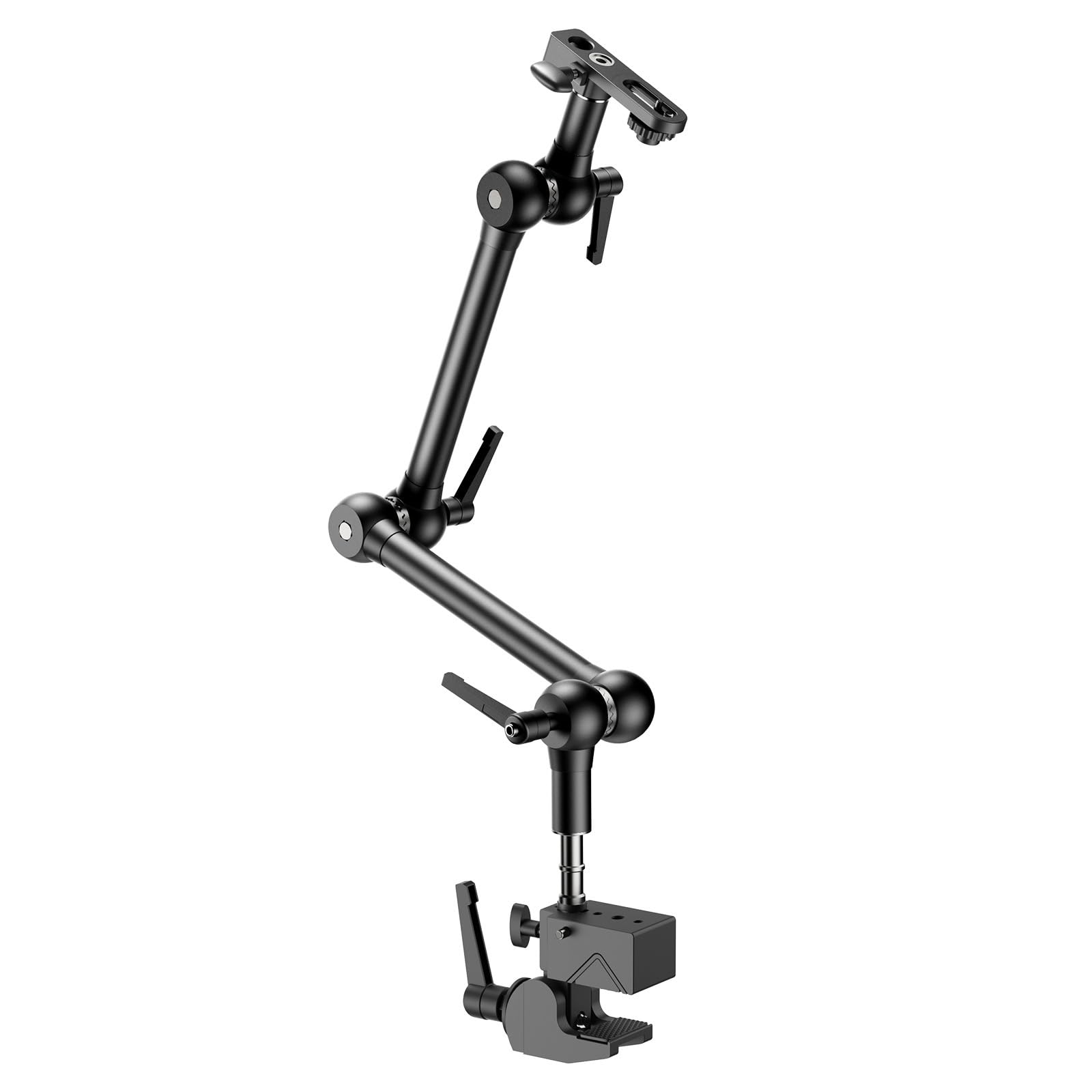 Super Abrazadera ajustable de metal articulada para montaje de monitor, luz LED, cámara de vídeo, cámara DSLR, accesorios de fotos