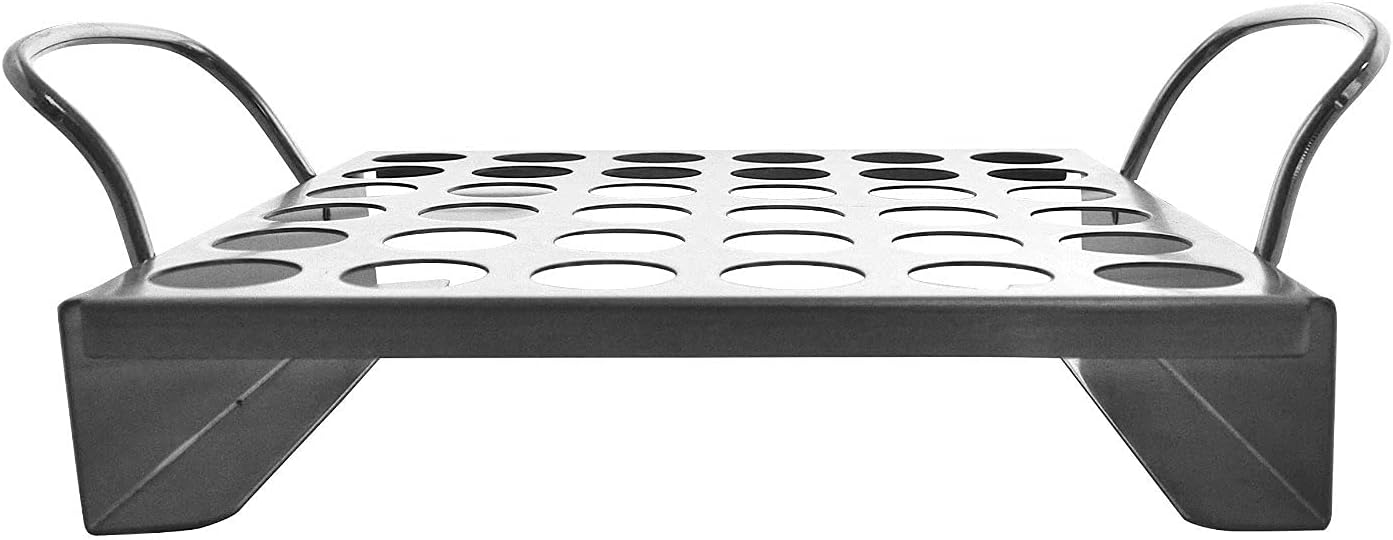BBQ-Aid Jalapeno Grill Rack with Handles - Easy to Pick Up - Grilling Roaster, Great Taste - for Your Barbecue or Oven, Works Well with Other Peppers and Chicken Wrings or Legs : Patio, Lawn & Garden