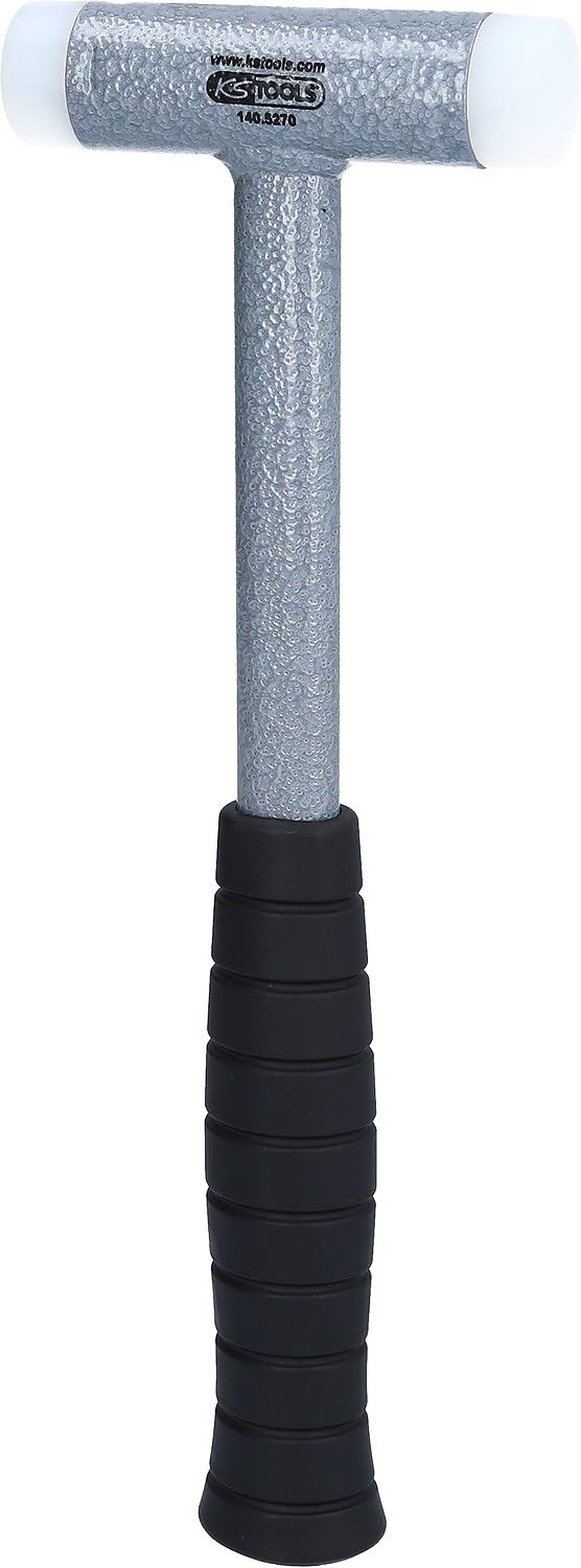 KS Tools 140.5270 - Martillo suave, sin contragolpe, peso de la cabeza 360 g (tamaño: 270 mm)
