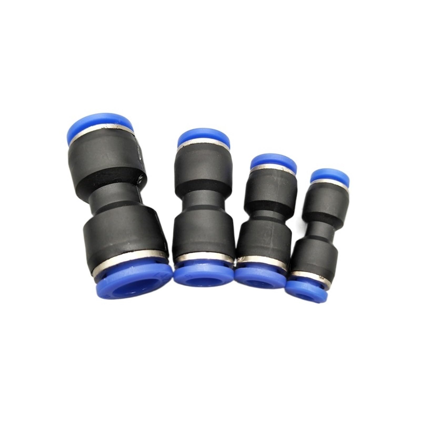 Raccordi per connettori pneumatici, Spingere con un solo tocco nei raccordi del gas diritti Connettori rapidi in plastica che montano il tubo flessibile pneumatico dell'aria(10mm 8mm)