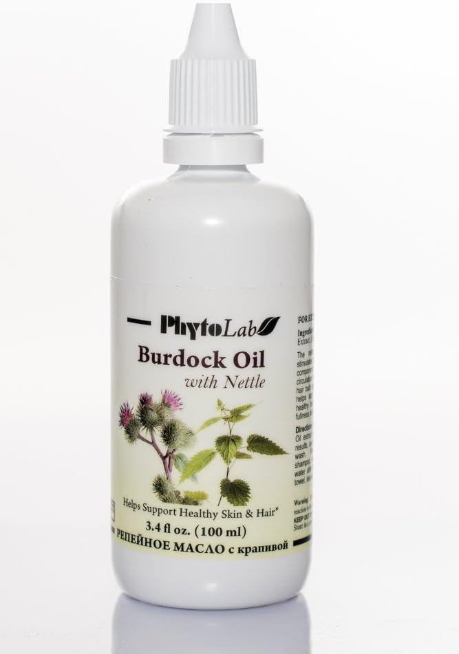 PhytoLab Burdock Oil with Nettle 3.4 fl.oz (100ml)
