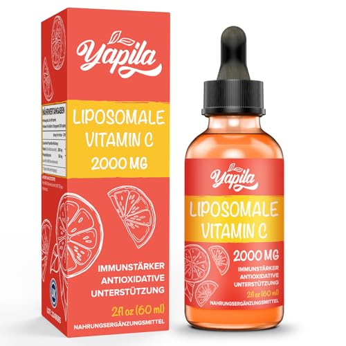 Vitamina C Liposomal 2000 mg, Suplemento Líquido con Ascorbato