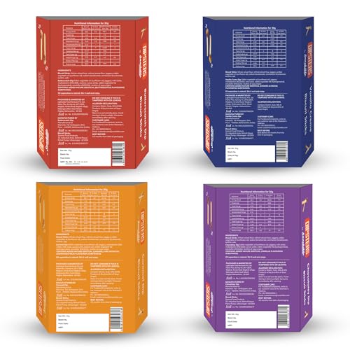 Image of Snackible Assorted Mini Dipsters - (Pack of 36)| 4 Unique Flavours | Chocolatey, Butterscotch, Caramel, Vanilla Creme | No Palm Oil | No Refined Sugar | Sweetened with Jaggery | Baked | Healthy Snack | Chip and Dip Combo | Made with Whole Wheat | Travel Friendly