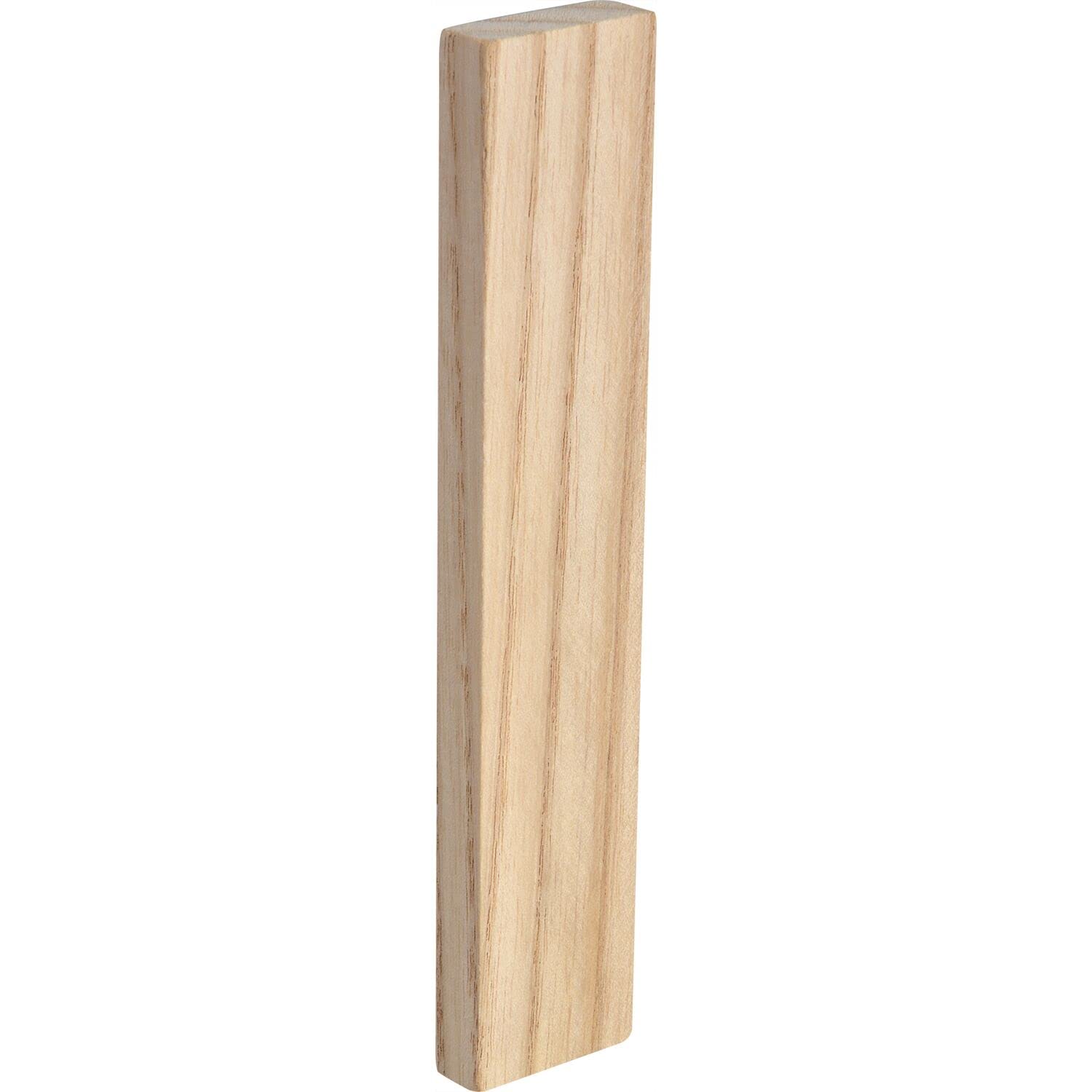 Klocki przeszklone podkładki pod okno 120 x 26 x 1,3 klocki szklane jesion lakierowany naturalny