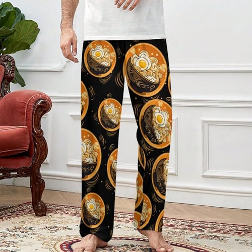 Japanese Ramen Unisex Pajama Pants Soft Sleep Bottoms Lounge Pants Trousers Homewear Sleepwear3