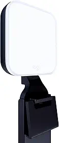 Iluminação de LED Premium Logitech Litra Glow para Streaming e Criação de Conteúdo com Tecnologia TrueSoft, Braço Ajustável e Controle por App, para PC/Mac - Preto