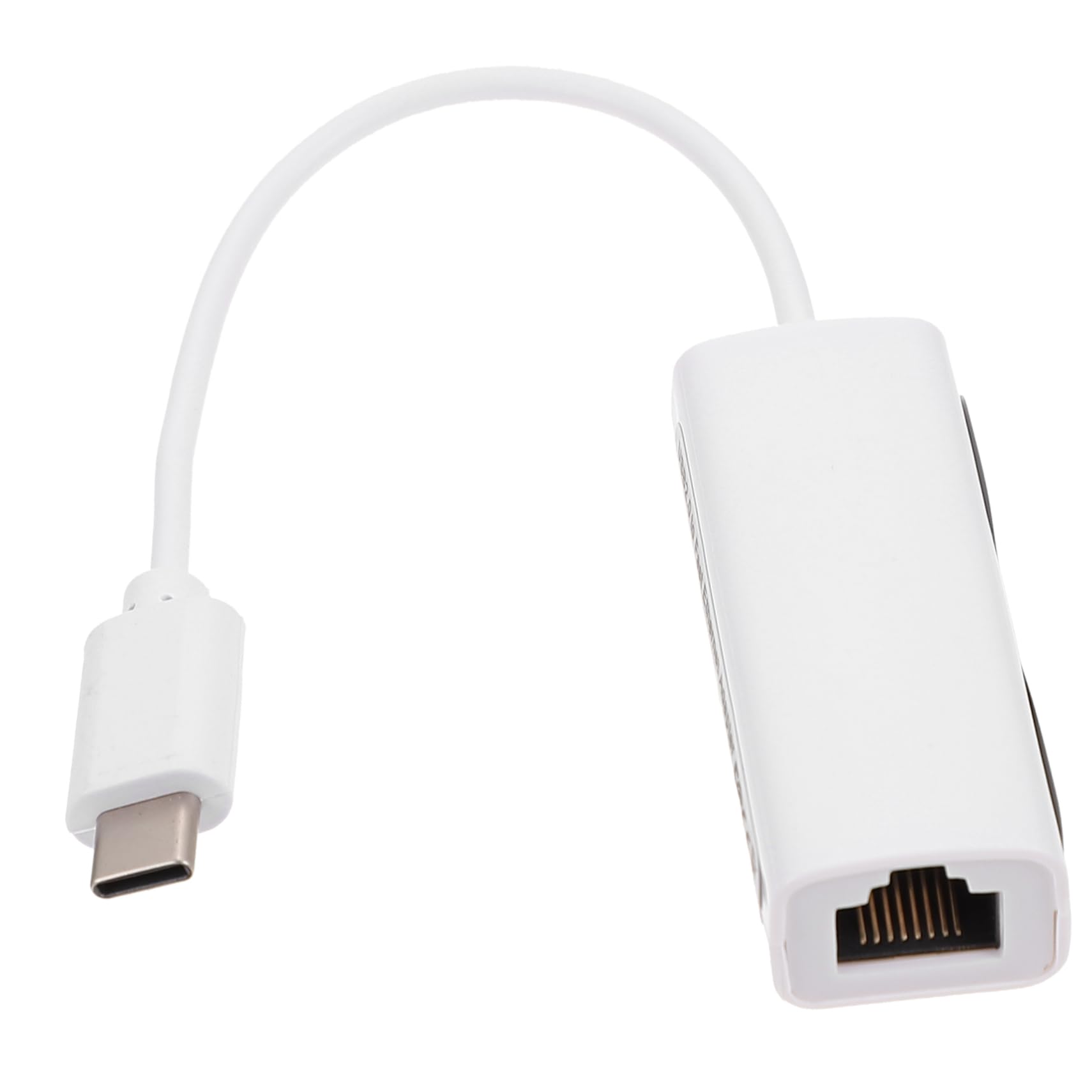 Holibanna 2 Pcs -c to Ethernet Network Adapter High Performance No Driver Solid Construction