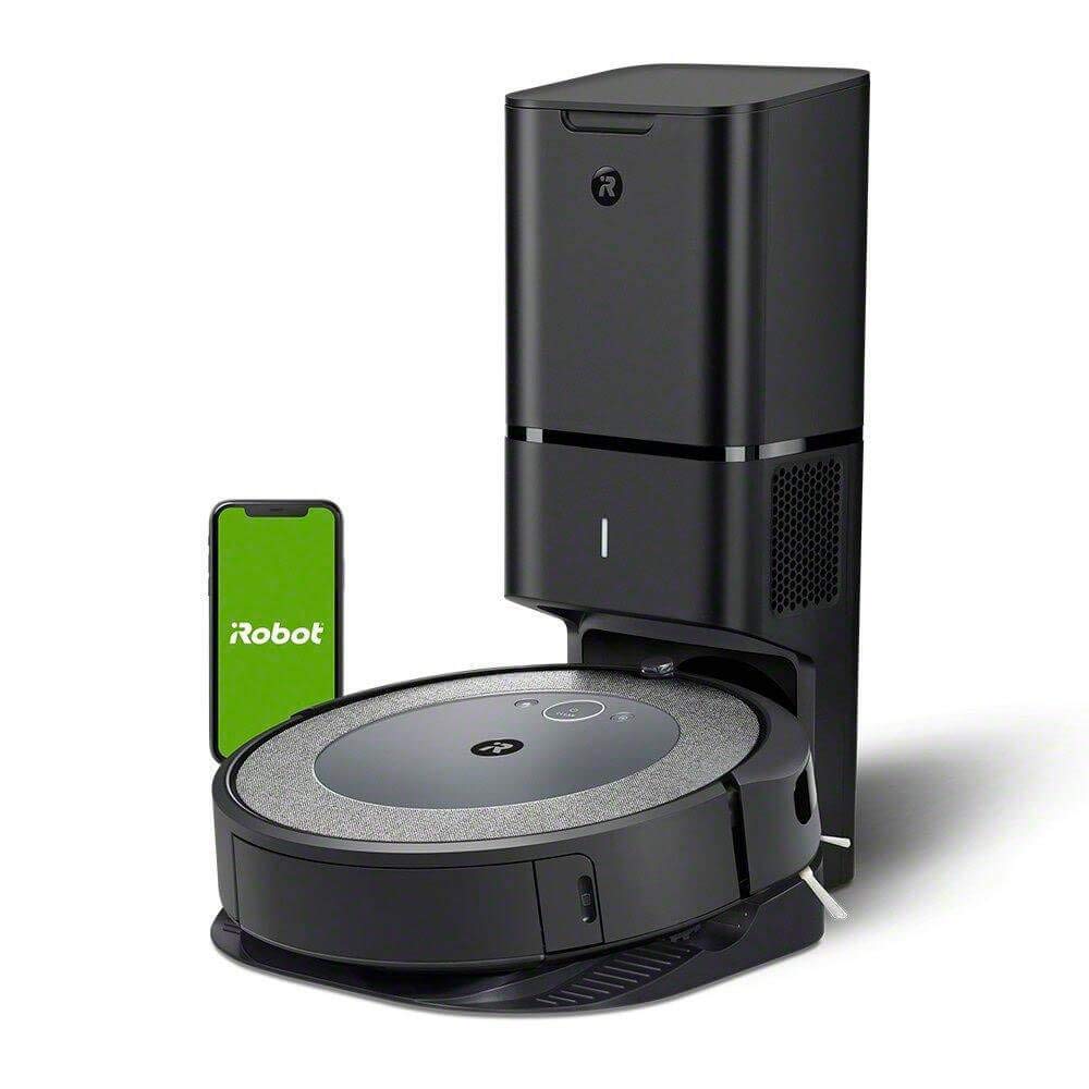 iRobot Roomba i3+ (3550) Robot Vacuum with Automatic Dirt Disposal Disposal - Empties Itself for up to 60 days, Wi-Fi Conn...