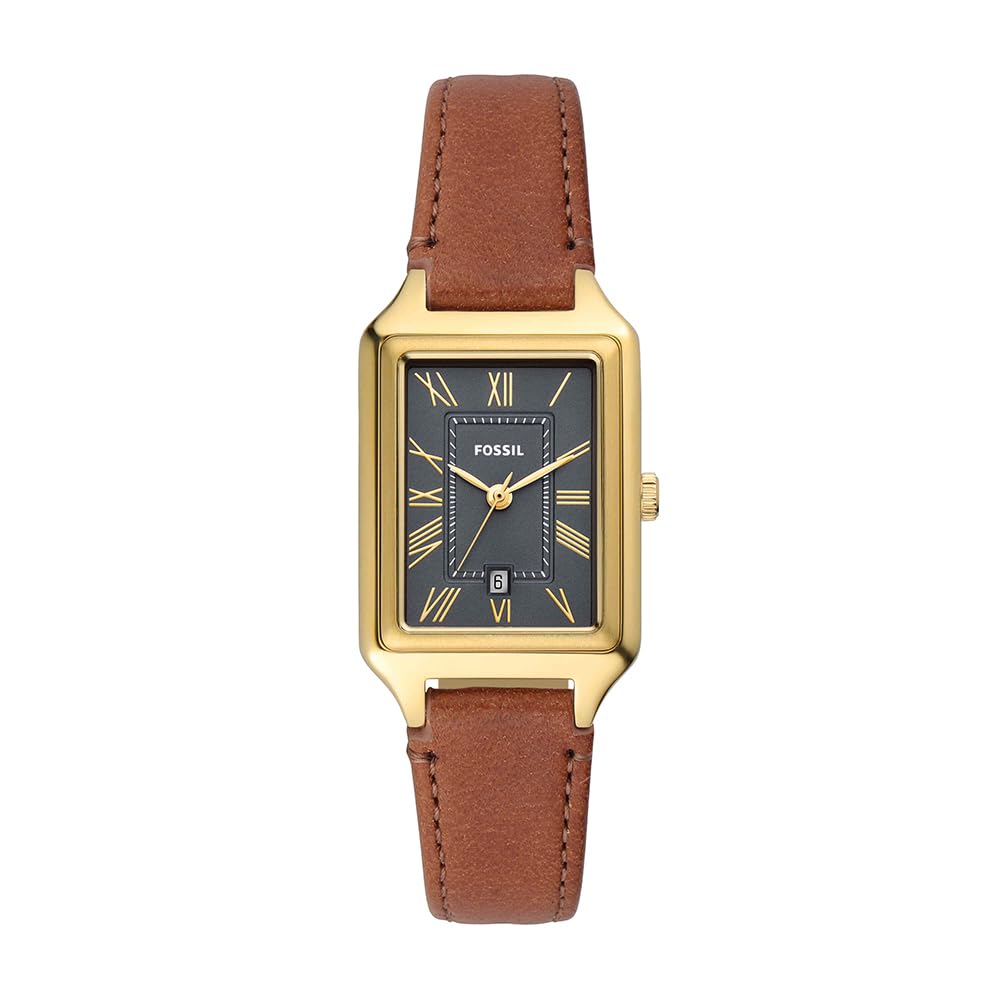 Fossil Raquel Watch for Women, Quartz movement with Stainless steel or leather Strap